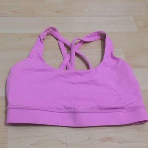 Light pink lululemon bra